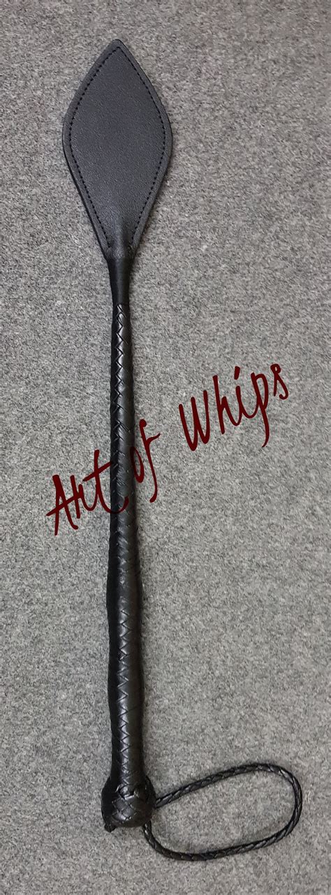 Adult Leather Braided Riding Crop Spanking Fetish Whip Dragon Etsy