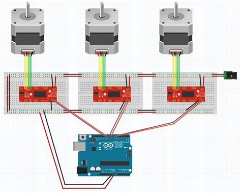 Stepper Motor Arduino Wiring