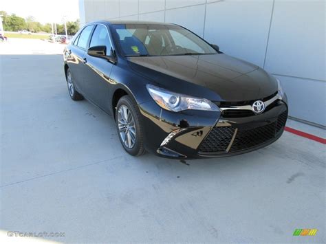 2017 Midnight Black Metallic Toyota Camry Se 117265518 Photo 8