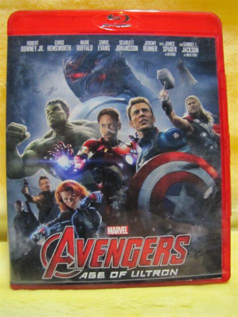 Avengers Age Of Ultron Blu Ray Disc 2015 For Sale Online Ebay