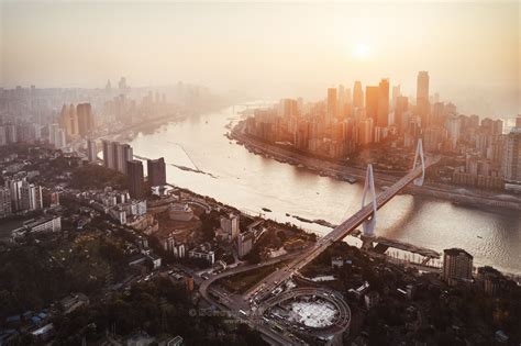 Chongqing Aerial Songquan Photography China Travel Aerial Aerial View