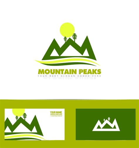 Green Mountain Logo Stock Vector Illustration Of Outdoor 59125361