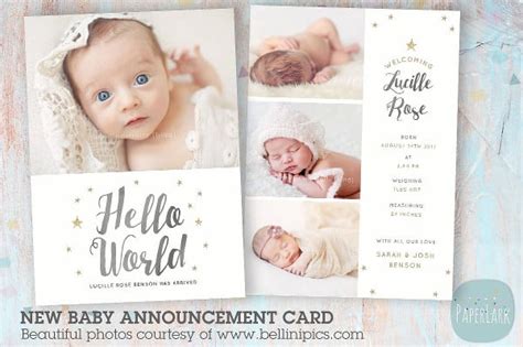 9 Baby Announcement Templates Free Psd Ai Vector Eps Format Download