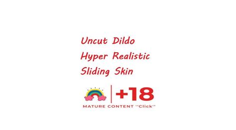 uncut dildo hyper realistic foreskin dildo with sliding skin etsy uk