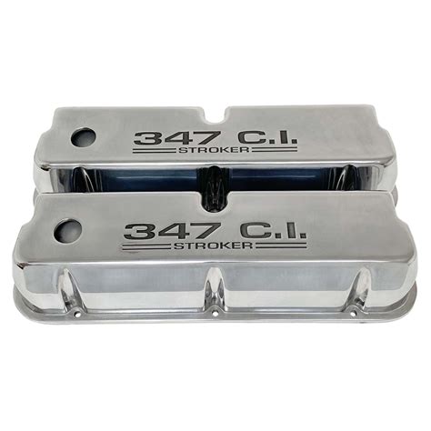 Ford 347 Stroker Tall Valve Covers Polished Ansen Usa