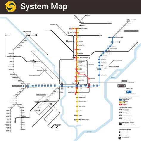 Transit Map Tuesday Septa
