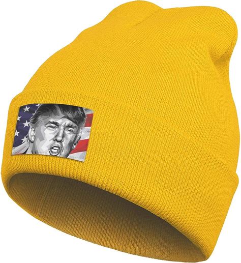 Trump 2020 Beanie Hat Cute Warm Beanie Knit Cap For Menwomen Clothing Shoes