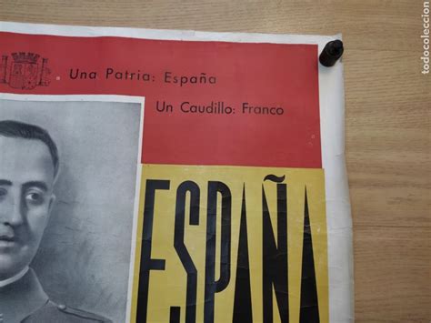 Cartel De Francoviva España Una Patria Un Es Comprar Carteles