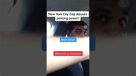 New York City Cop Abuses Policing Power On Uber Driver 😡 Youtube