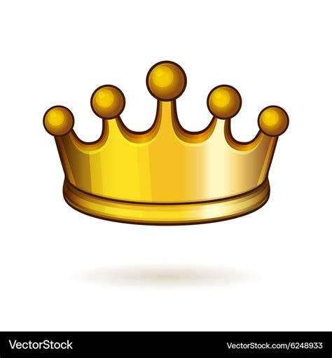 Gold Crown Vector Png