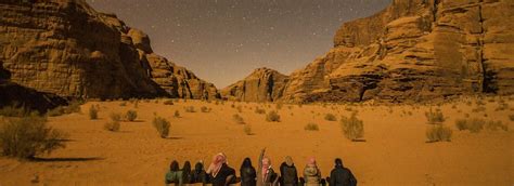 Wadi Rum The Milky Way Shines Bright In The Pink Desert