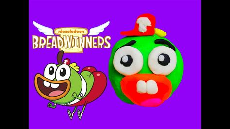 How To Make Breadwinners Nickelodeon With Play Doh Diy Buhdeuce Youtube