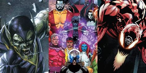 Marvel Comics Supervillains The X Men Would Destroy