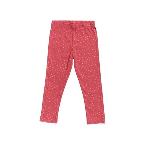 Yeset mädchen kinder leggings leggins hose capri 3/4 kurz mit spitze baumwolle. People Wear Organic - Bio Kinder Leggings mit Punkten, rot ...