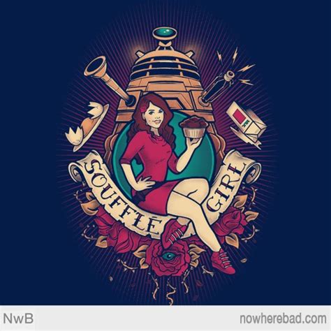 Doctor Whos Souffle Girl Pinup Illustration