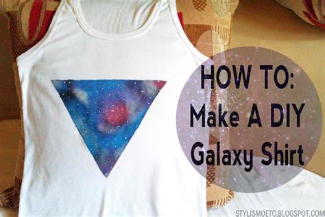 How To Make Your Own Diy Galaxy Printed Shirt Ryan Agustin
