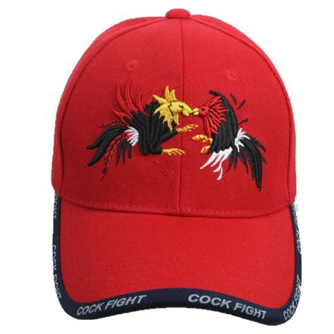 Cock Fight Baseball Cap Rooster Hat Fashion Casual Hats Etsy