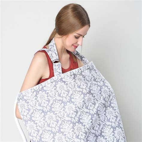 Nursing Poncho Cover Adjustable Neckline Baby Feeding Product Mum