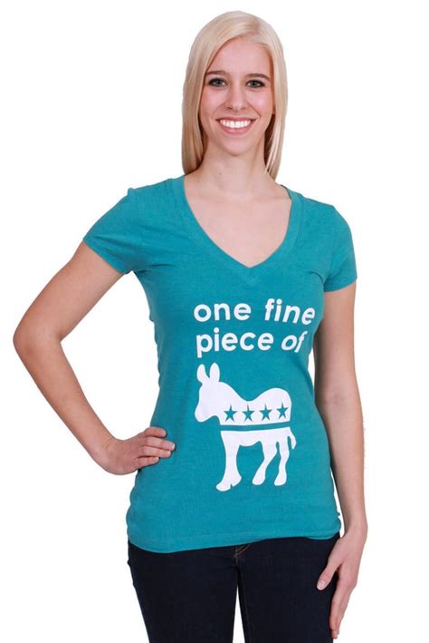 Items Similar To One Fine Piece Of Ass Turquoise Women S V Neck On Etsy