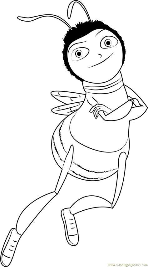 barry benson coloring page  bee  coloring pages coloringpagescom