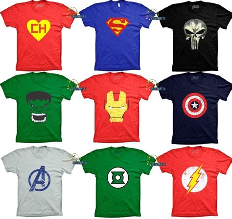 Camisetas Personalizadas Super Herois 5 Reunion Familiar 2019 Em 2019