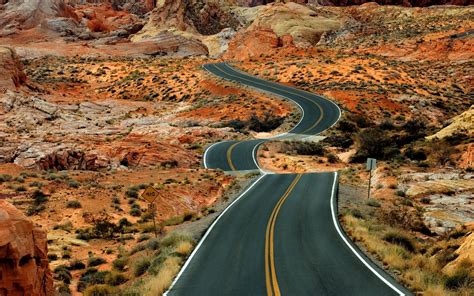 Road Desert Landscape Wallpapers Hd Desktop And Mobile Backgrounds