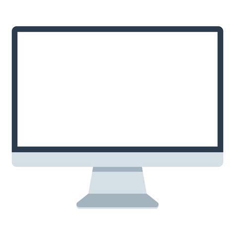 Pc Monitor Screen Icon Illustration 13468368 Png