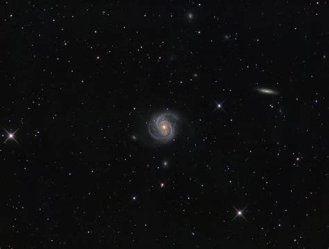 M100 Spiral Galaxy Astrodoc Astrophotography By Ron Brecher