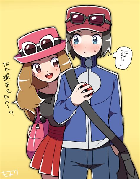 Serena And Calme Pokemon And 2 More Drawn By Moyori Danbooru