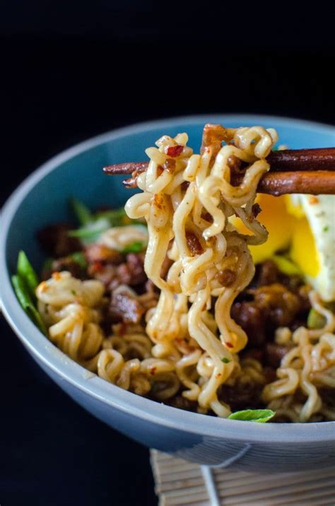 Finding your suitable spicy cheese ramen noodles is not easy. Pork Loco Moco Mazemen (Spicy Pork Ramen) - The Flavor ...