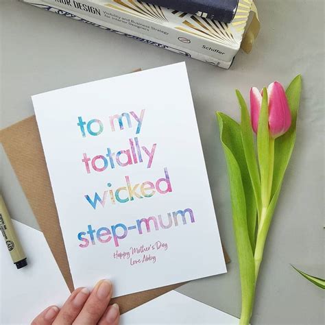 Step Mom Mothers Day Cards Simple Choose From Thousands Of Templates