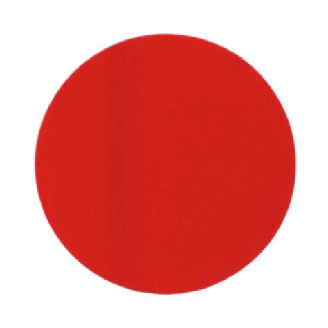 Red Colored Rotation Dot Labels 34dia