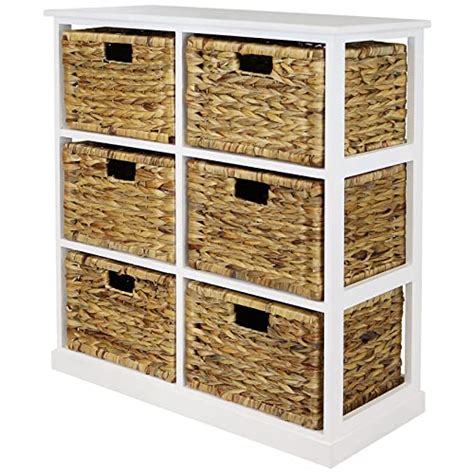 Explore our stunning collection of wicker storage baskets online today and add a rustic touch to your home in no time. Tetbury Wide Storage Chest of drawers with Wicker Baskets ...