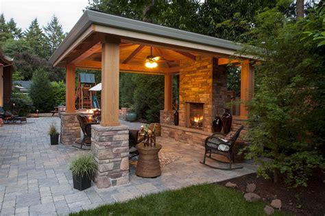 Landscape Gas Fireplace Paradise Restored Landscaping Outdoor Fireplace Patio Backyard