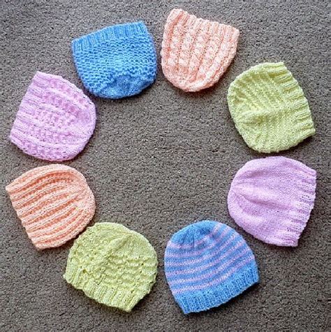 Ravelry Premature Baby Hats Pattern By Esther Kate Baby Hats