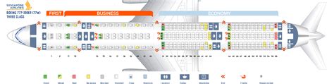 Seat Map Boeing 777 300 Singapore Airlines Best Seats In Plane