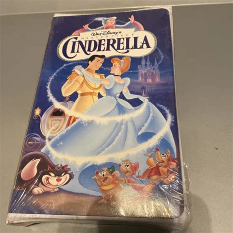 WALT DISNEY S MASTERPIECE Collection Cinderella VHS 5265 Original