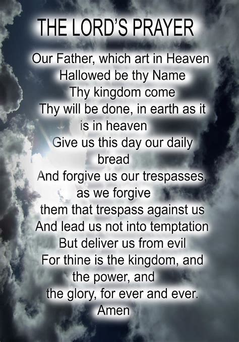 The Lords Prayer Poster Stars Hipster Painting By Patel Mason Fine