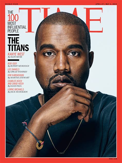Time Magazine Kanye West Cover Poster Etsy
