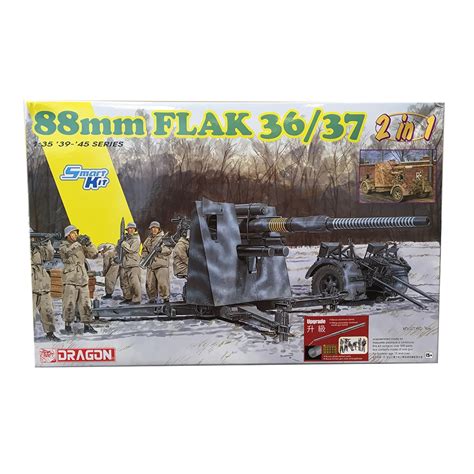 Canon Flak 3637 88mm 2 En 1 Dragon 6923 135