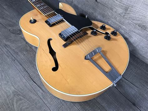 Gibson Es Natural Guitars Archtop Electric Acoustic Ss