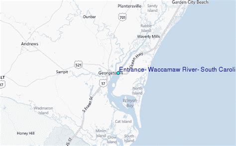 Waccamaw River Map