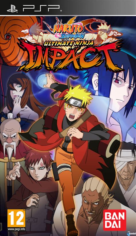 Naruto Shippuden Ultimate Ninja Impact Videojuego Psp Vandal