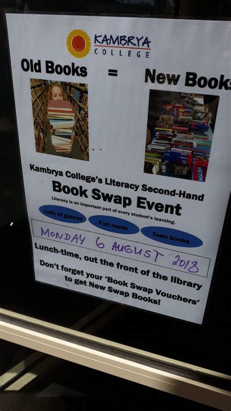 Book Swap Kambrya College