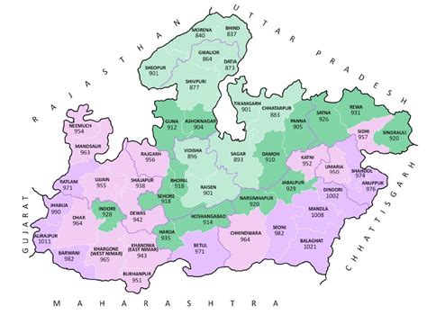 मध्यप्रदेश में लिंगानुपात Sex Ratio In Madhya Pradesh Gk In Hindi