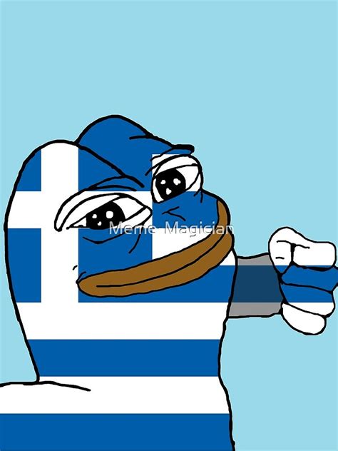 Punching Pepe Greece Drawstring Bag By Meme Magician Redbubble