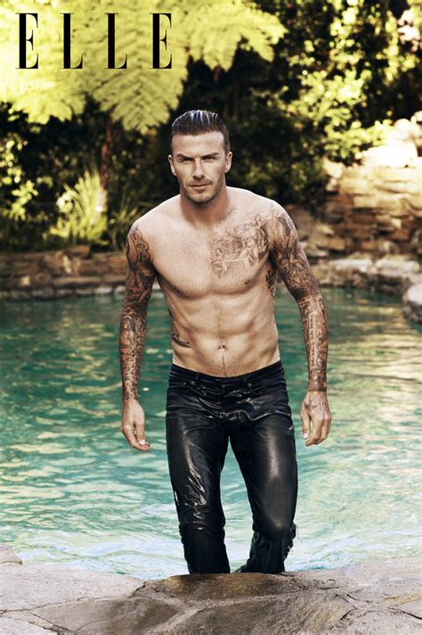 David Beckham Shirtless Mag And Vidcaps Naked Male Celebrities