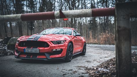 2560x1440 Ford Mustang Shelby Gt350 Red Stripes 4k 1440p Resolution Hd