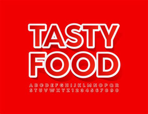 Fast Food Typography Stock Photos Pictures And Royalty Free Images Istock