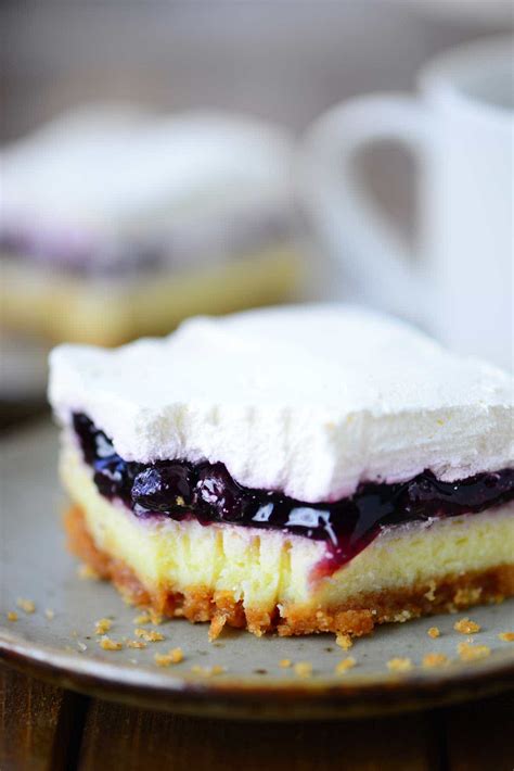 Blueberry Cheesecake Dessert Recipe